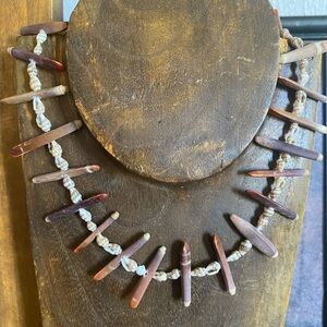 Bohemian Seashell Choker Necklace